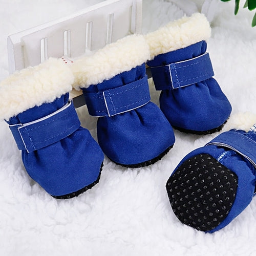 Stylish Winter Dog Boots